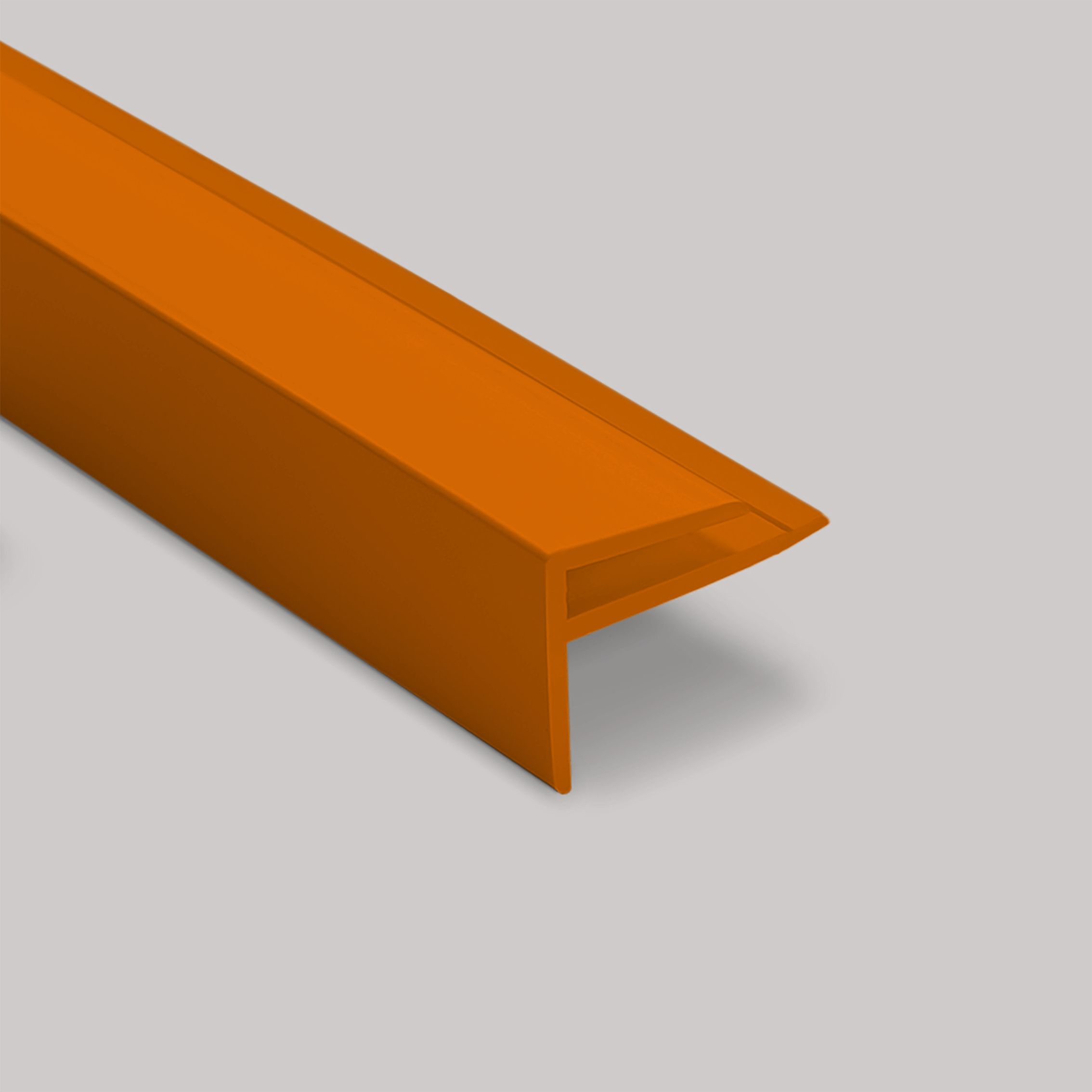 Orange Gloss Wall Cladding External Corner 3.05m image